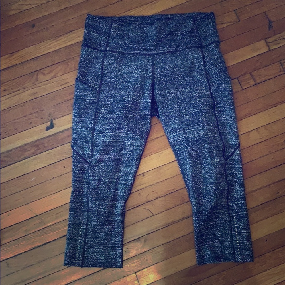 lululemon crop spandex size 8